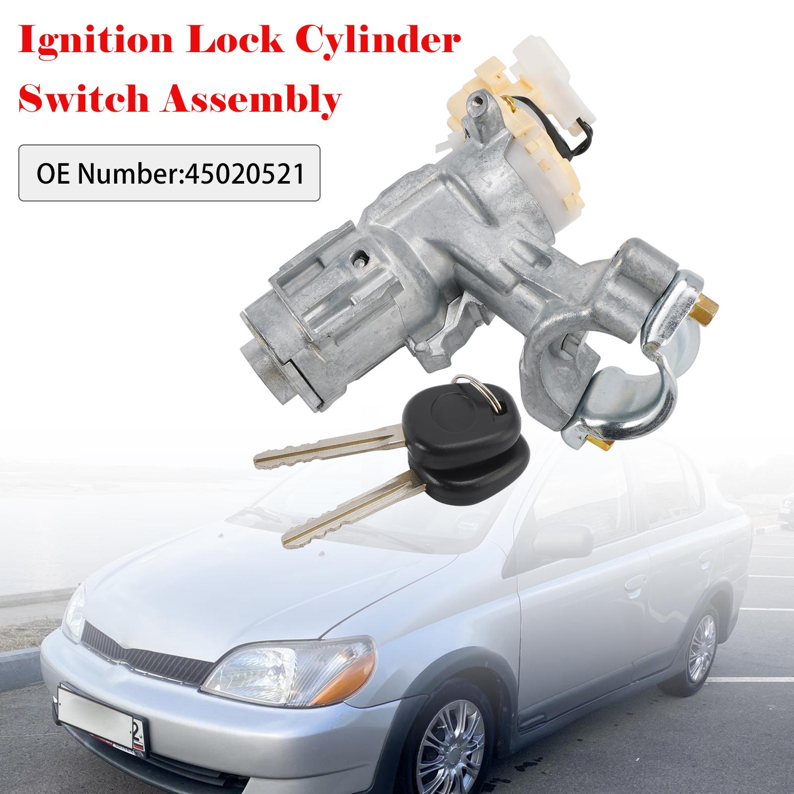 Ignition Lock Cylinder Switch Assembly 45020521 For Toyota Echo 2000-2005