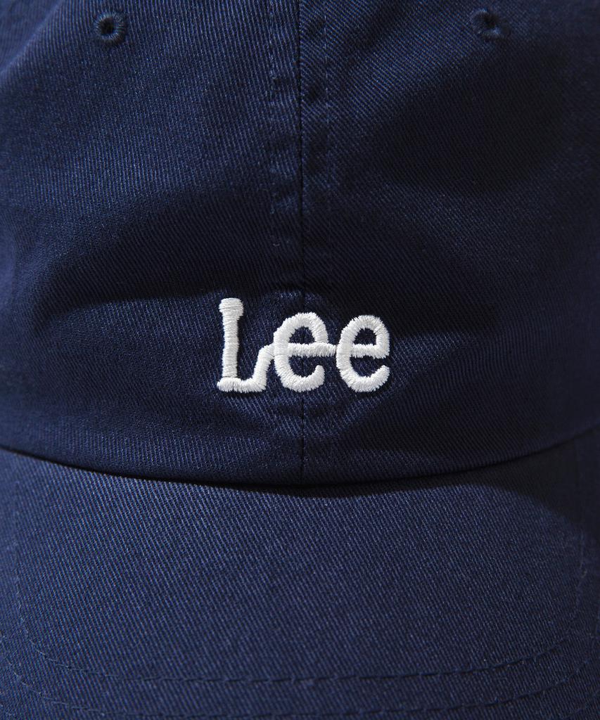LEE Small Twitch Logo Cotton Curve Ball Cap Navy