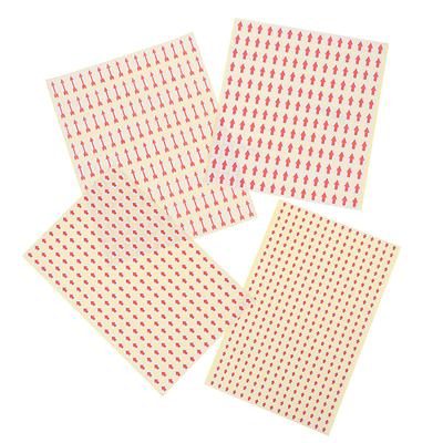15Sheet Arrow Labels Removable Small Circle Dot Stickers Defect Indicator Tape
