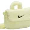 Nike Borsa a tracolla portatile in tessuto Borsa a tracolla regolare da donna Verde brillante Casual FB3039-331