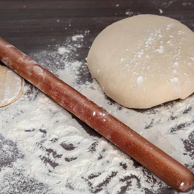 Έβενος Πλάστης Ζύμης Αξεσουάρ Αρτοποιείου Ψήσιμο Δέρμα για Ντάμπλινγκ Ειδικός Επεκταμένος Εμπορικός Ξύλινος Πλάστης Πλάστης από Μασίφ Ξύλο