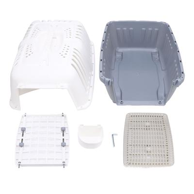 Pet Cat Carrier Comfortable Breathable Portable Travel Dog Crate for Cats Dogs Rabbit 18.5 X 12.2 X