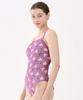 Loseuteuinseoul Happy Ducky One-Piece Swimsuit Purple