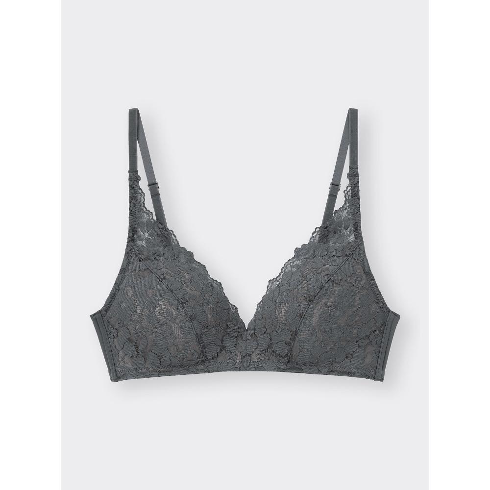 Gu By Uniqlo Soft Plunge Bra  No Wire 