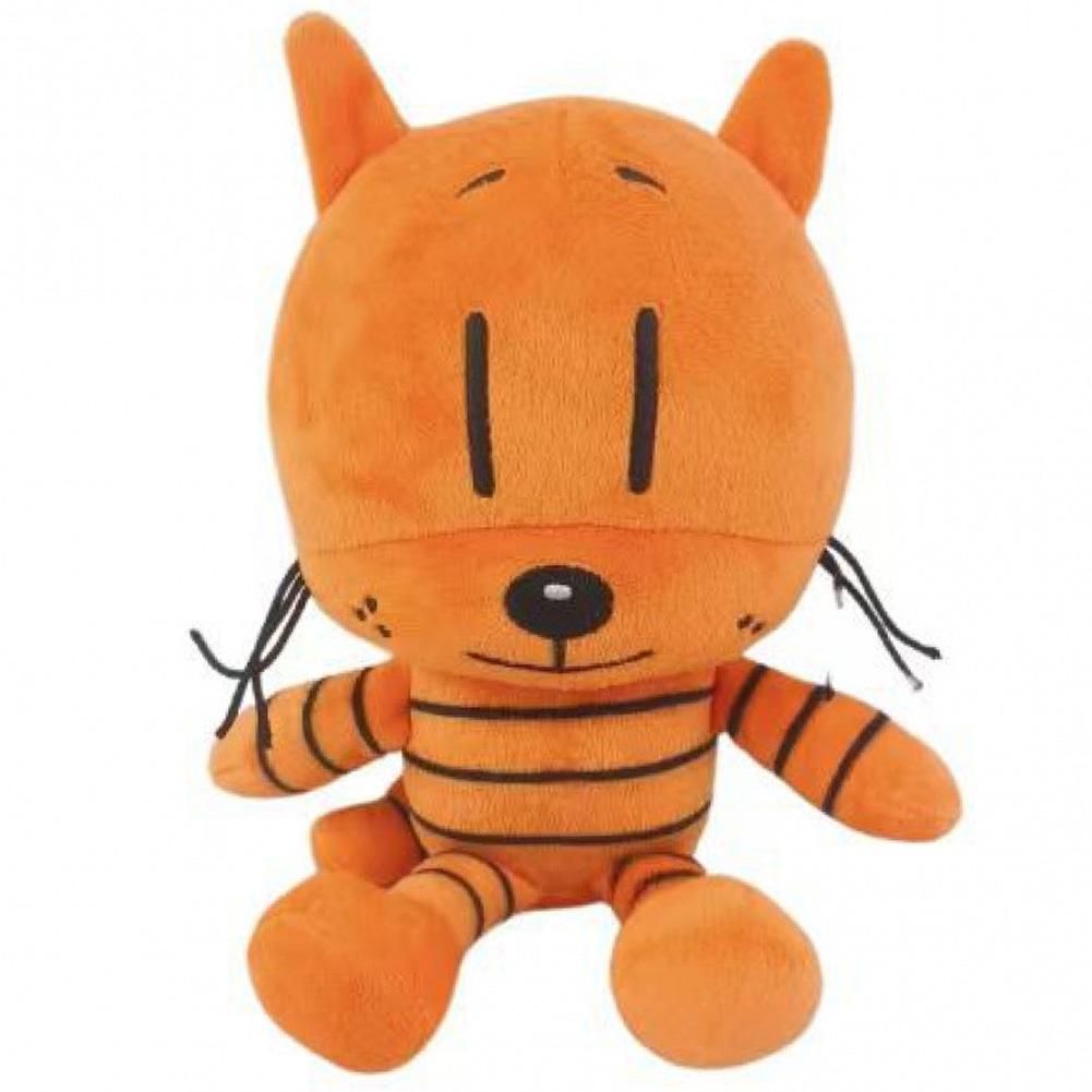 For Dog Man Detective Dog Plush Toy PP Cotton Fluffy Dog Toy Soft Soft Dog Plushies Cartoon Baby Toy for Christmas Birthday Gift