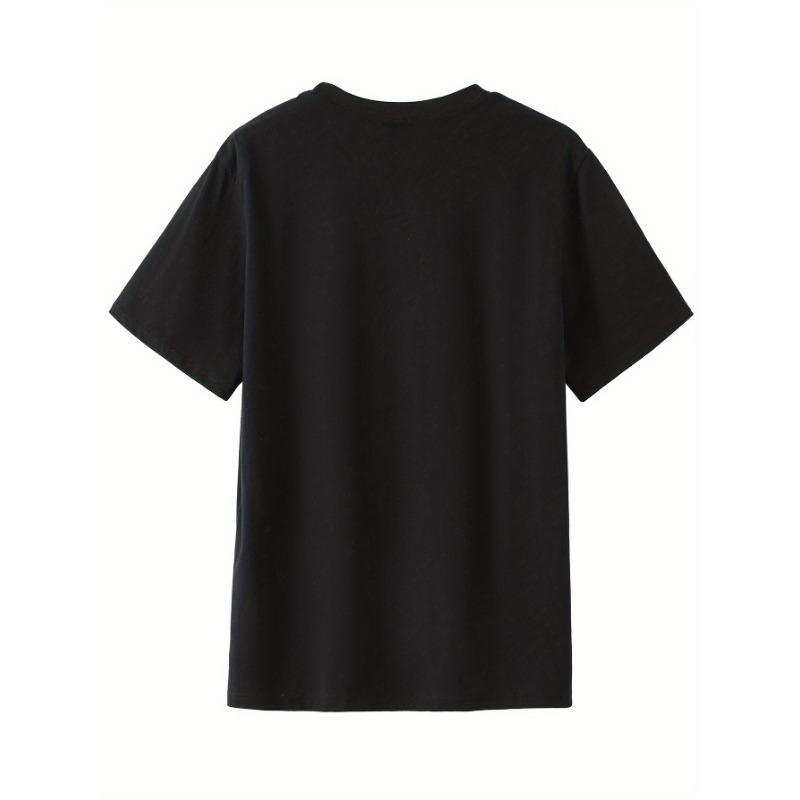 European Size I'M to Blame German Short Sleeve T-Shirt Men Funny Blame Short Sleeve Street Style Letter Casual Loose Printing Short Sleeve T-Shirt