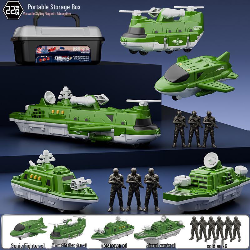 

Магнитные строительные блоки: Развивающая трансформирующаяся машина и игрушка-робот для мальчиков и малышей