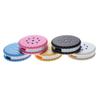 Cute Cookie Shaped Contact Lens Case with Mirror Portable Travel Container Kit Mini Storage Box with Tweezers Bottle Stick