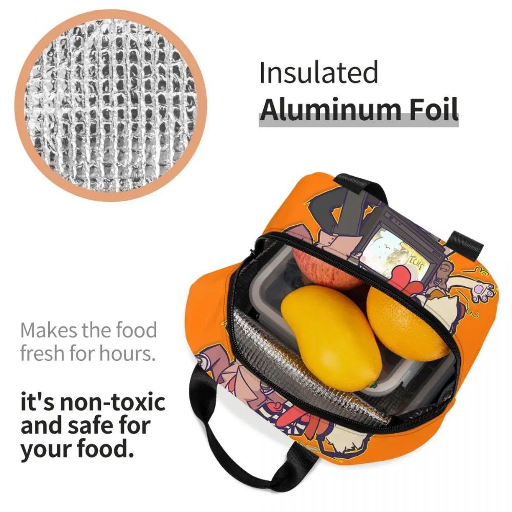 31 Minutos Chilean Comedy Cartoon Insulated Lunch Bag for Women Kids Portable Food Boxes Thermal Lunch Box Tote