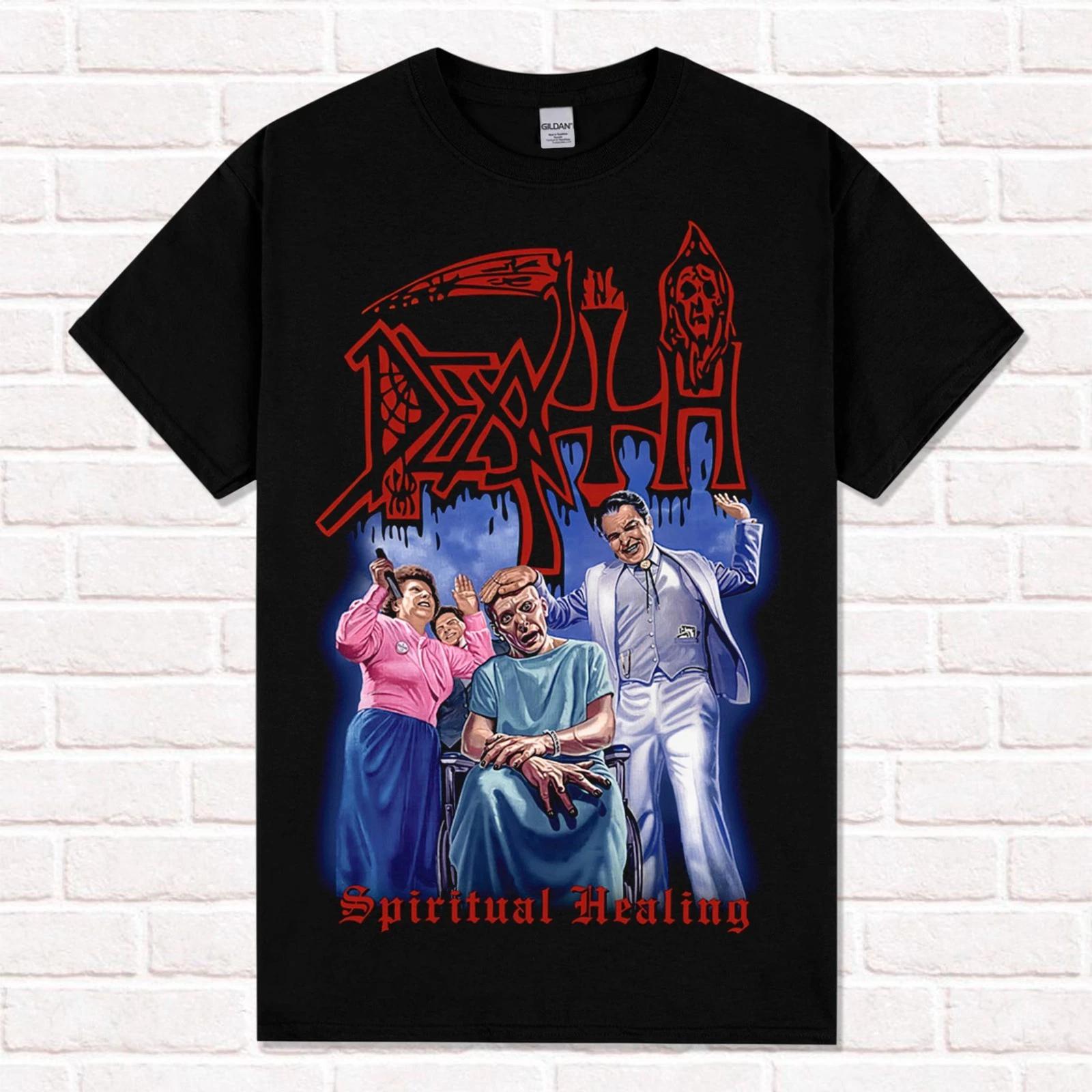 Death Spiritual Healing T-Shirt. Progressive Florida Death Metal S