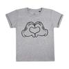 Disney Childrens/Kids Mickey Mouse Love Hands T-Shirt