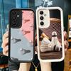 Phone Case for Samsung Galaxy A17 A16 A15 A14 A13 Badminton Sport A56 A36 A26 A55 A35 A25 A54 A34 A24 A53 A33 A23 A07 A06