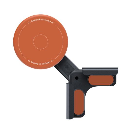 

Phone Holder 360-Degree Rotation Magnetic Clip-on Phone Car Mount Mount Ultra-Stable Shock Absorbing Phone Stand