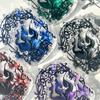 Sakayoshi Flame Shadow Clock Acrylic Badge Display Stand
