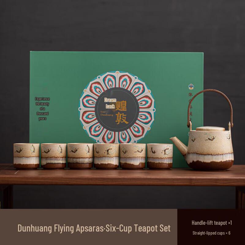 NEW CASTLE Dream Back to Dunhuang Ceramic Tea Set