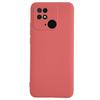 For Xiaomi Redmi 10C 4G Rubberized Phone Case Scratch Proof Fiber Lining Soft TPU Back Cover