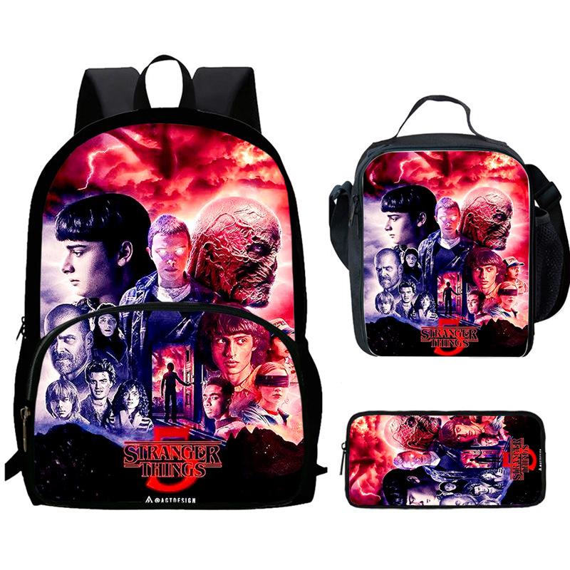 Monster Story Schoolbag High Definition Multi-Function Oxford Lightweight Backpack