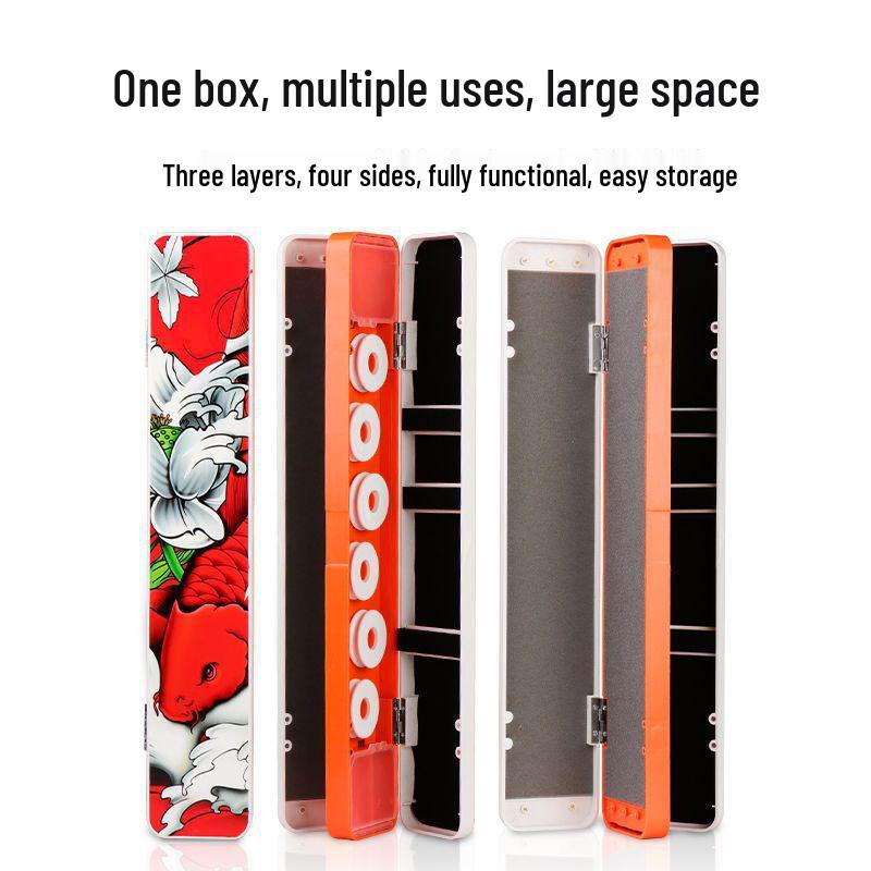 Three-Layer Multi-Functional Fishing Float and Accessories Box Set - Large Capacity Leader Line Organizer
