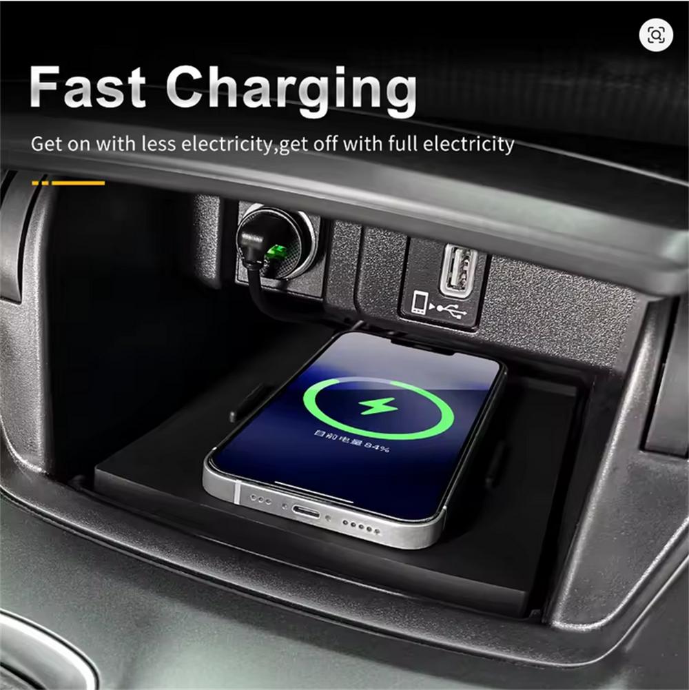 For Honda Accord 2018-2022 Car Wireless Charger Pad Phone Fast Charging Mat PVC