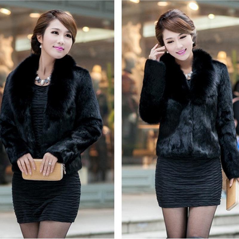 Fur Fashion Women's Clothing, Imitation Fur Jacket, Short Fur Fox Fur Imitation Fur Jacket Imitation Fur