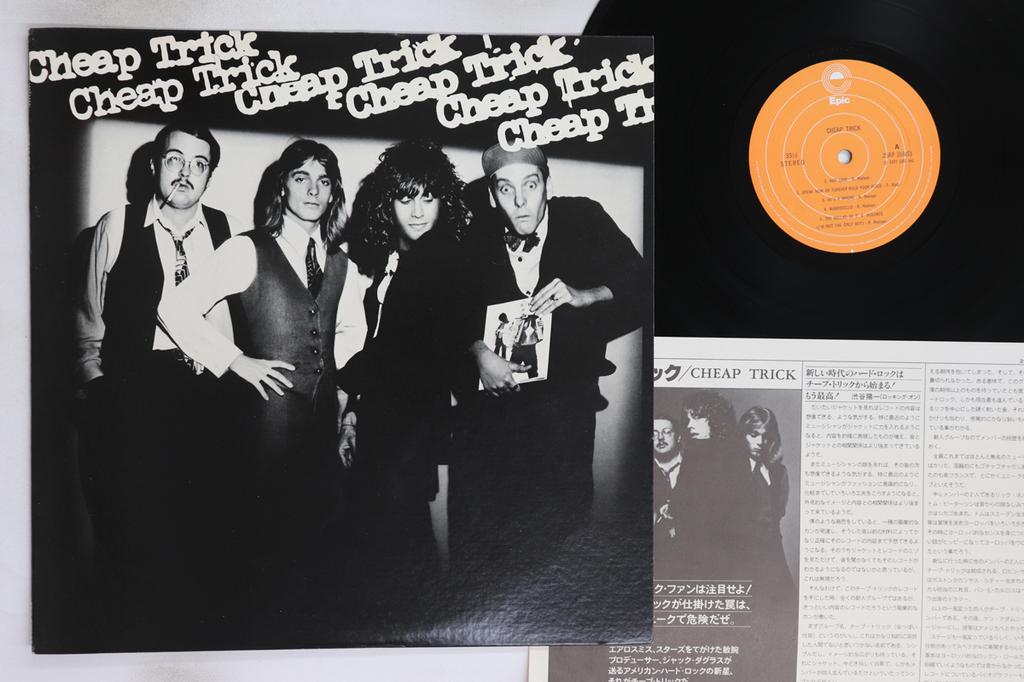 LP Record CHEAP TRICK - Cheap Trick 25AP358 EPIC 1977 Japan Rock Used