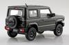 Aoshima Bunka Kyozai Rakupla Kit Snap Suzuki JB64 Jimny Verde Jungle Model de Plastic 1/32 Nr. 09-JG Pre-Colorat (Auto)