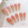 Long French False Nails Stick On Nails Nail Gradient Press on Nails DIY Art Accessories Display for Personal Style