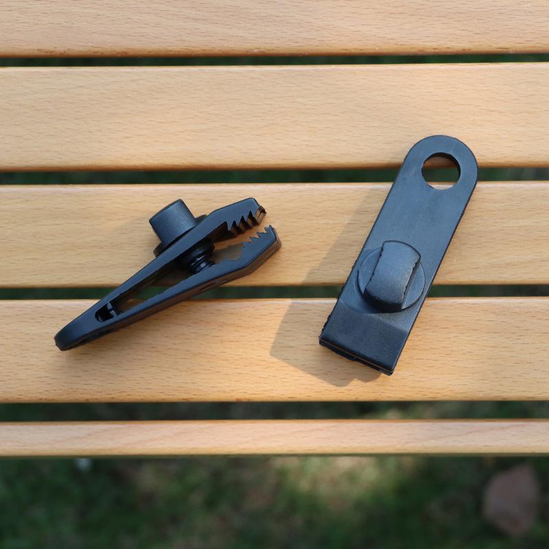 Zeltklemme, Outdoor-Planenklemme, feste Kunststoffschnalle, Kunststoffzubehör, verstärkte Zeltklemme, winddichte Klemme