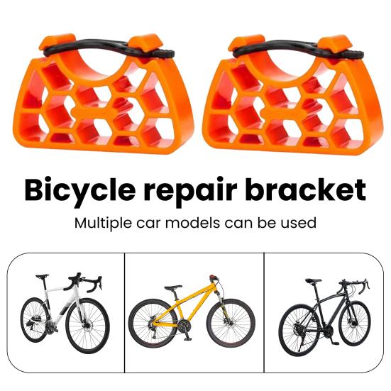 Fahrrad Reparatur Lenkerständer Anti-Rutsch Umgekehrtes Parken Lenkerhalterung Halter Klemme-auf Stabilisator Halter Straßen Mountainbike Wartung
