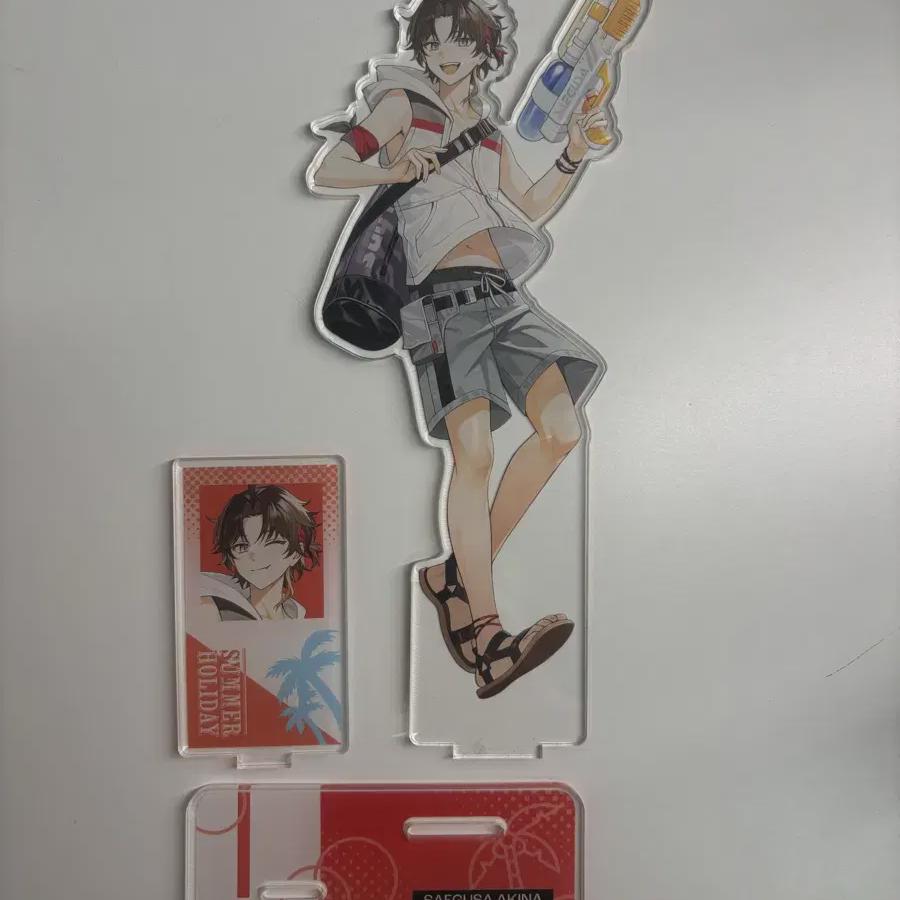 

Niji Sanji Саэгуса Акина Зеленый Оранжевый Неофициальный Акриловый Стенд