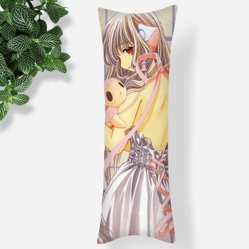 Long Pillowcase Custom Chobits Anime Body Pillow Cover Men Women Home Bedroom Rectangle Sleep Decoration Accessories 0618