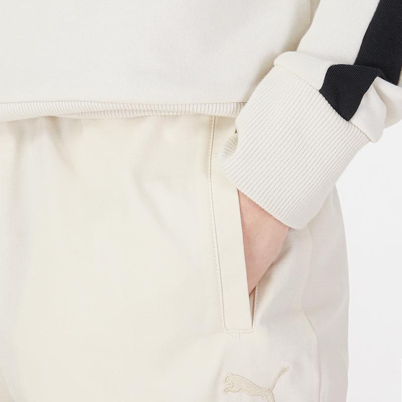 PUMA Cargo Pants Women's White Moderate Cargo Pants 535179-99