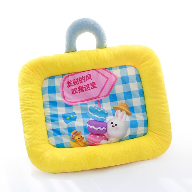 Four Seasons Thickened Warm Cotton Pad for Small/Medium Dogs and Cats - Portable Pet Sleeping Pad