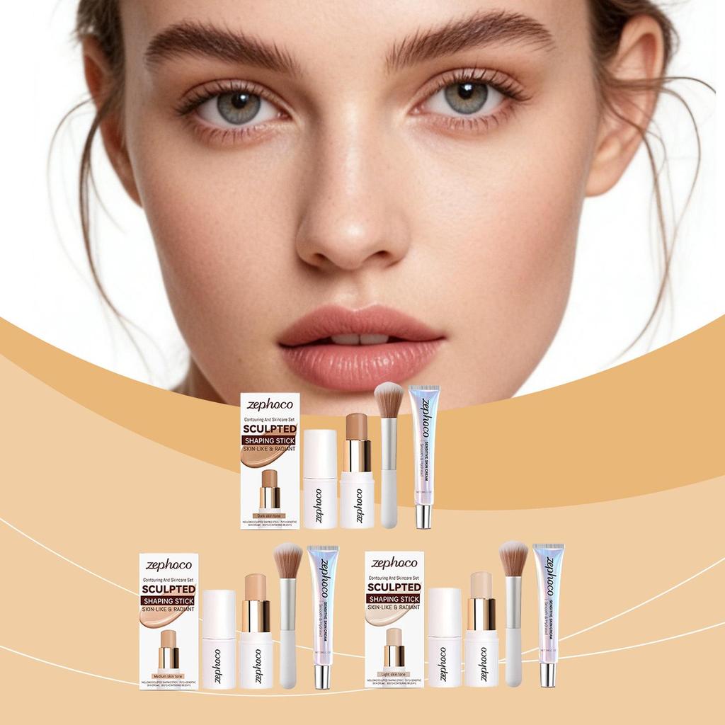 Zephoco Sculpt & Hydrate: Natural Color Contour Set