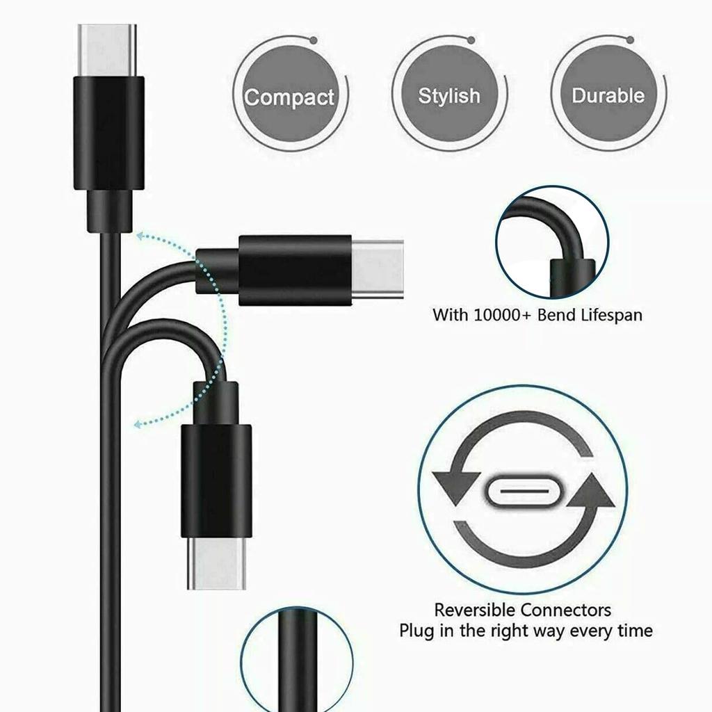 Adhiper USB C Charging Cable for Anker Soundcore Life Q45 Headphones USB C Charger Cord for Anker Liberty Pro Life Space A40 Earphones Bluetooth