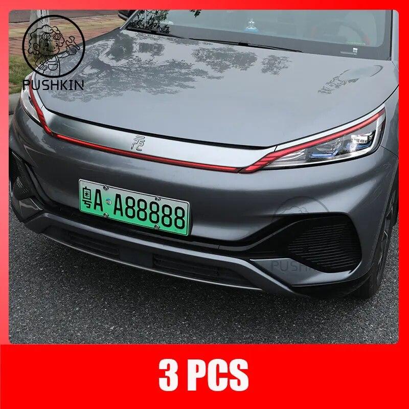 Applicable To BYD ATTO 3 2022 2023 Headlamp Car Styling Sticker Headlamp TPU Smoked Headlamp Protective Film Accessories