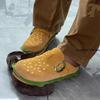 Mode Kreativ Cartoon Burger Aussehen Herren- und Damen Bocken Schuhe 2025 Sommer Neu Dicke Sohle Bequem Lässig Lazy Slipper