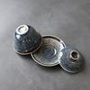 130ml Kiln Change Tianmu Glaze Covered Bowl Ceramic Tea Bowl
