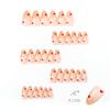 30 pieces of hot selling sweet simple love wearable nail high-end handmade dot diamond cute nail art nail pieces