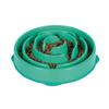 Mangeoire lente pour chiens - outward hound - slo bowl - couleur sarcelle - lot de 2 - plastique
