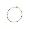 French Retro Pearl Beaded Necklace With Geometric Design For Elegant Women