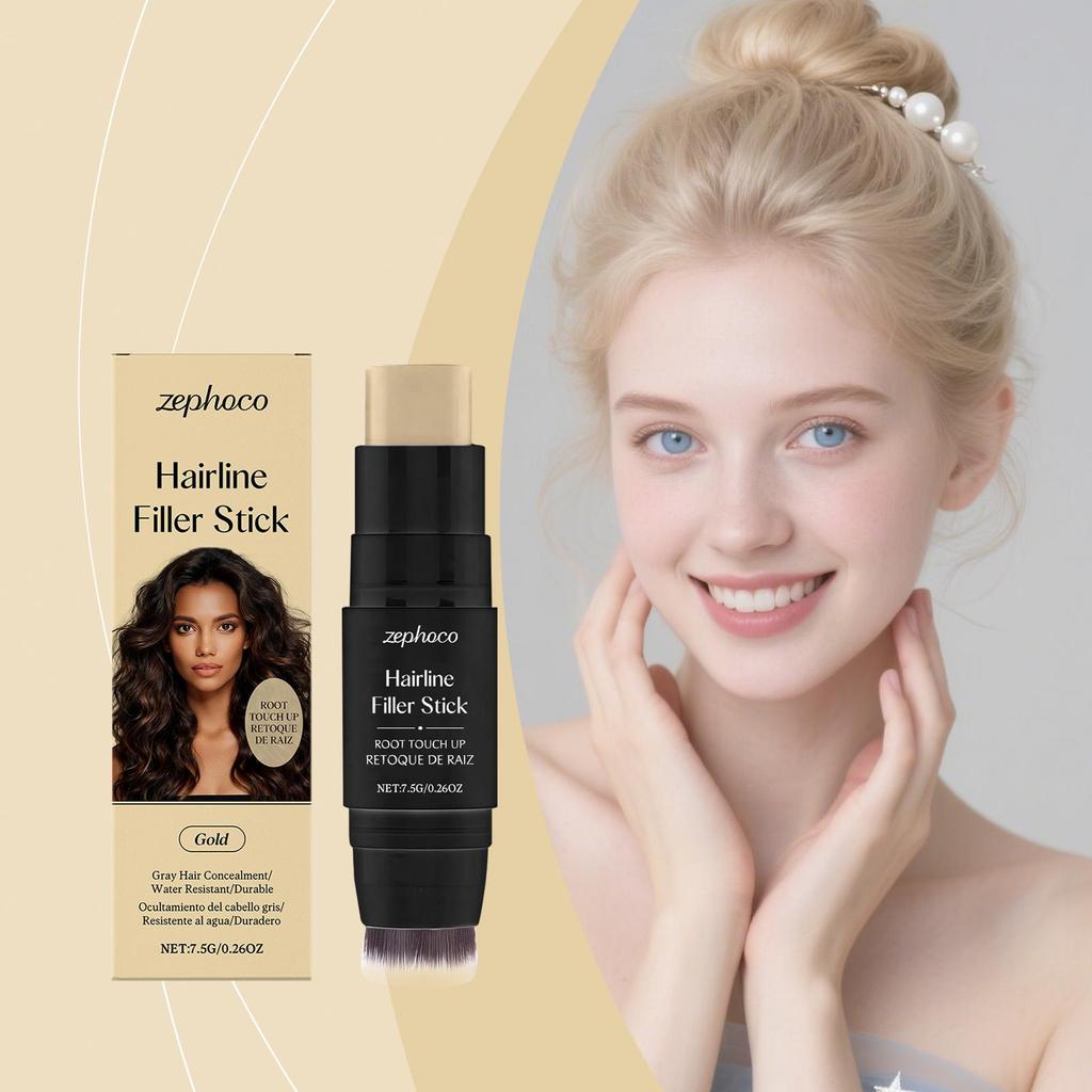 Golden Hairline Filler Stick Natural Hairline Edge Coverage Contouring Stick