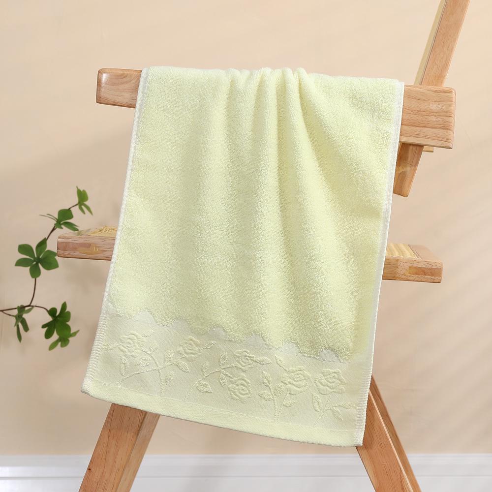 Rose Lace Jacquard Cotton Towels - Soft, Stylish Towels for Adults