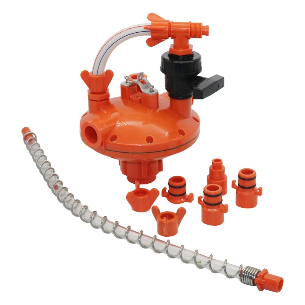 1Set Poultry Farm Farming Water Pressure Regulator Chicken Drinker Chicken House Quail Drinker Waterline Decompression Equipment
