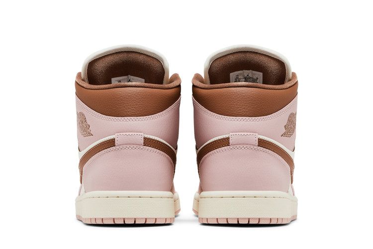 Jordan 1 Mid Pink Oxford Brown (Women's)