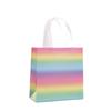 StoBag rainbow gradient gift wrapping bags for sweets reusable colorful tote birthday baby shower candy treat party favors