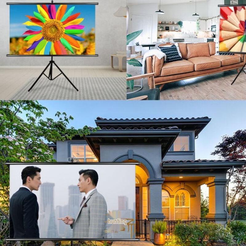 SMVP 60-inch 16:9 Anti-Light Portable Projector Screen
