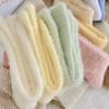 5/3/1Pairs Solid Cozy Hairy Mink Velvet Socks Women Autumn Winter Hosiery Thicken Warm Sleep Bed Floor Home Fluffy Kawaii Sock
