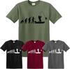 Evolution of Man To Boat Fishing T-shirt Funny Christmas Gift Carp Hunter Tshirt