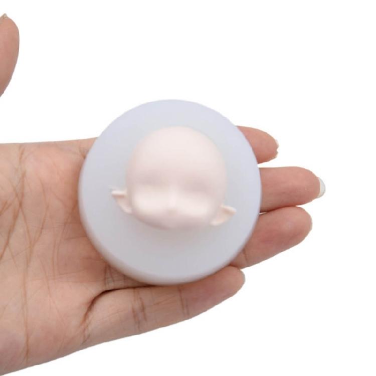 Baby Head Mould Clay Resin Mould for Making Cake Fondant Decorations